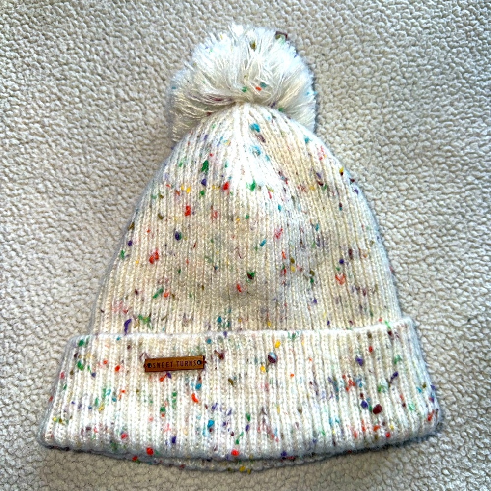 Winter fleece-lined hat